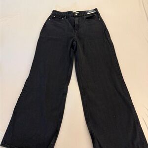 Abercrombie & Fitch Black Flare Jeans